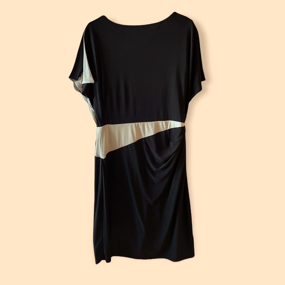 Ralph Lauren dress; Black and white; 12